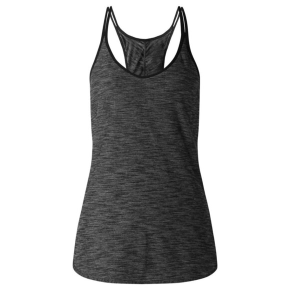 Lululemon What The Sport Singlet II Heathered Black 17450 - Picture 3 of 14
